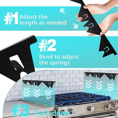 Adjustable Stove Gap Covers